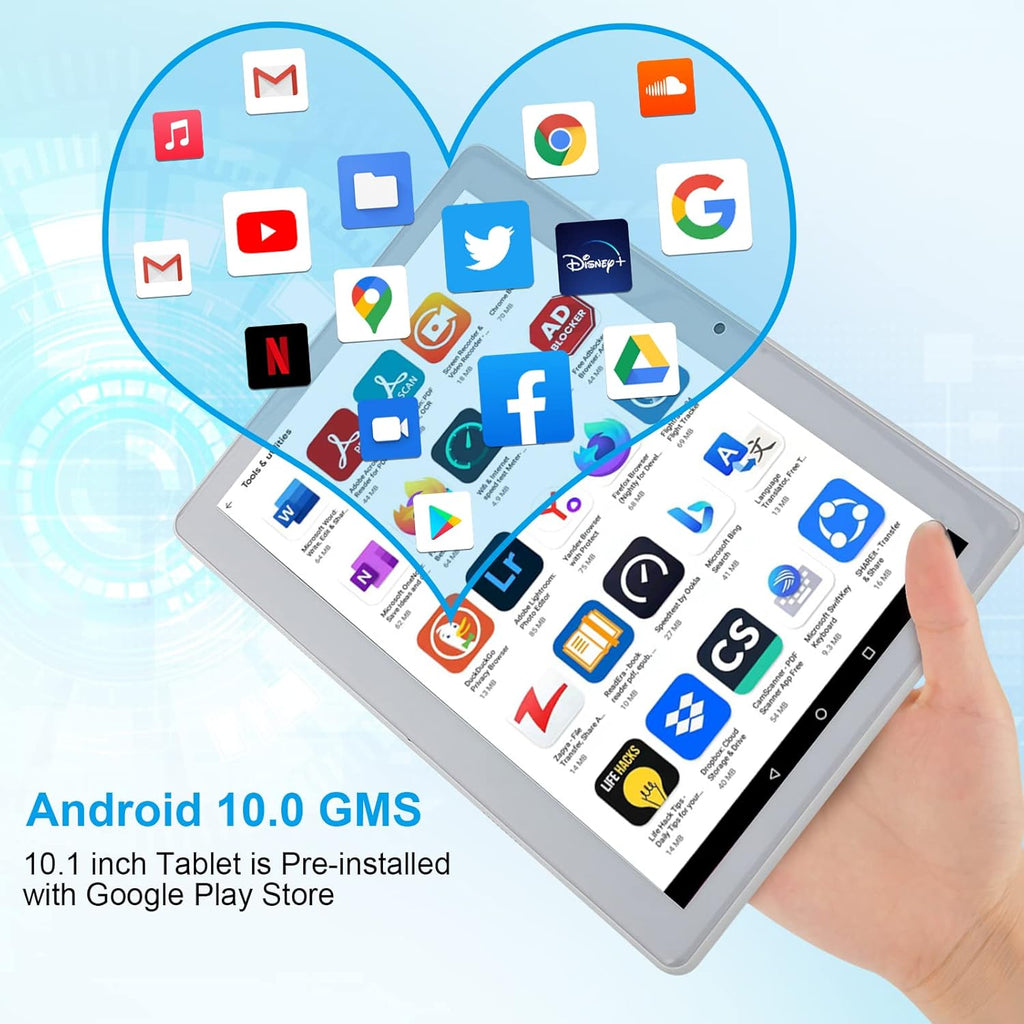 10 inch Android Tablet with 32GB ROM 4G Phone Call W685445