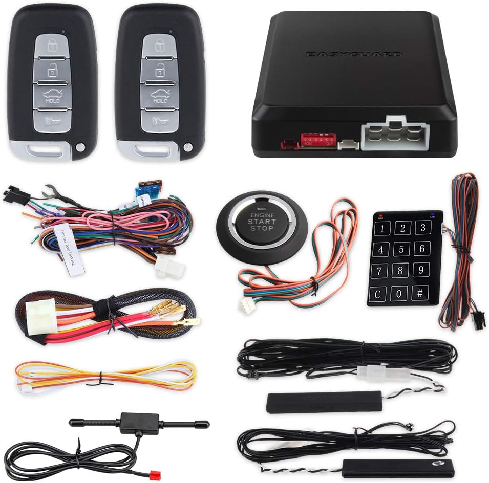 Rolling Code Universal PKE Car Alarm System G67158