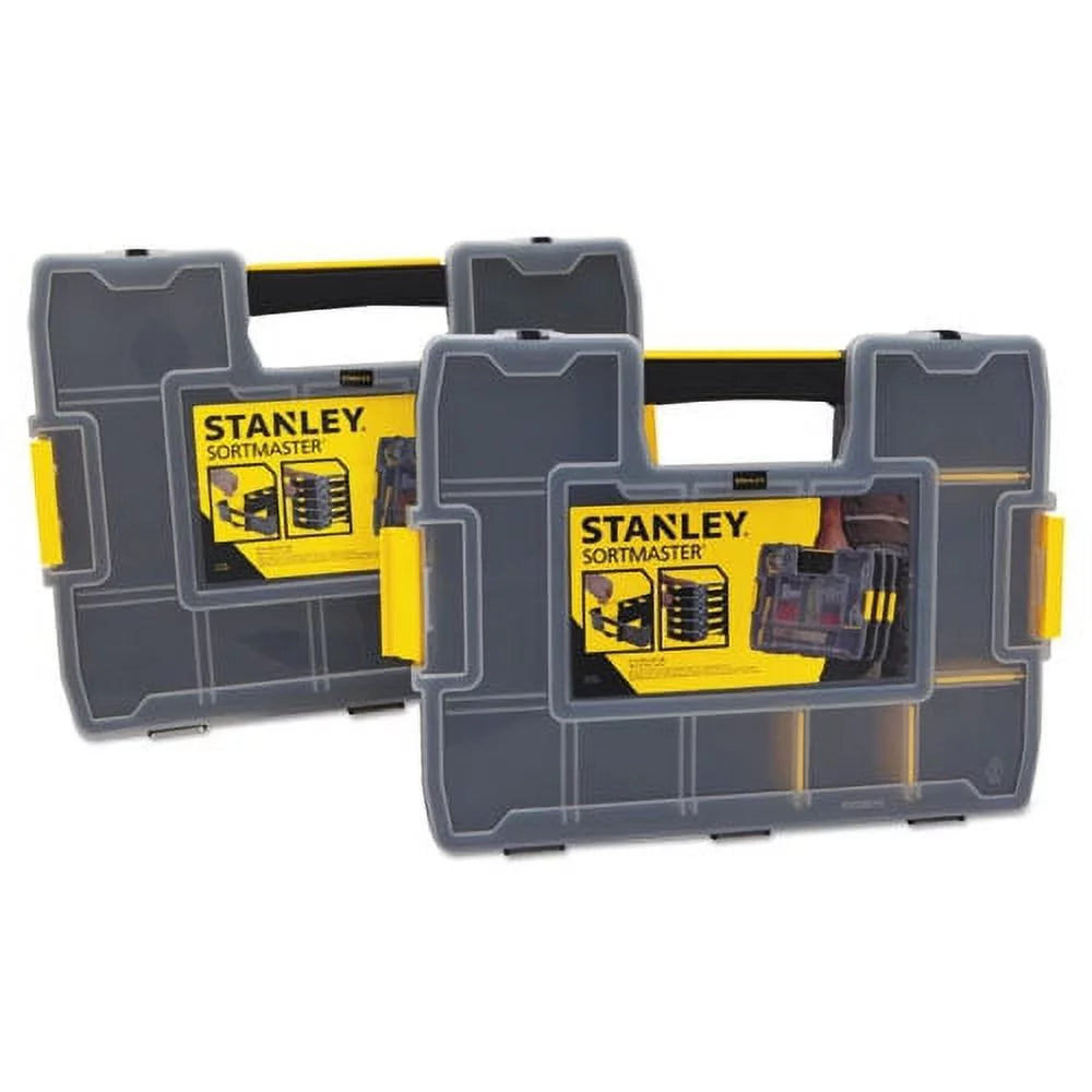 Yellow Tool Box and Tool Organizer J7098