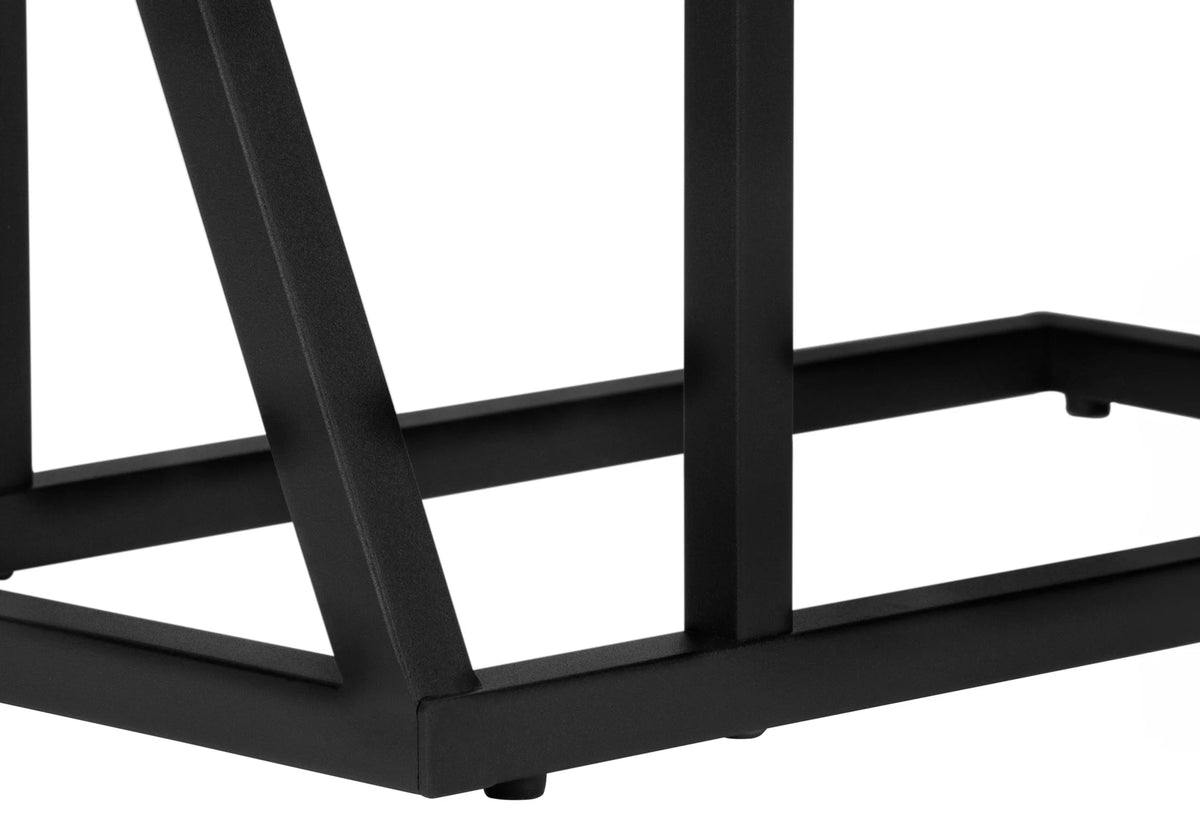 C-shaped Metal Accent Table Z25197
