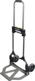 Grey/Black 2 Wheel Steel Hand Truck Cart X68604