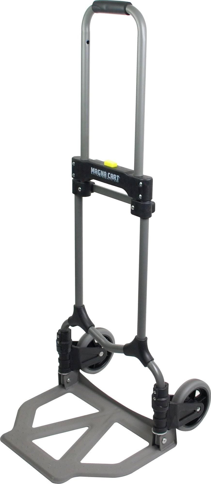 Grey/Black 2 Wheel Steel Hand Truck Cart X68604