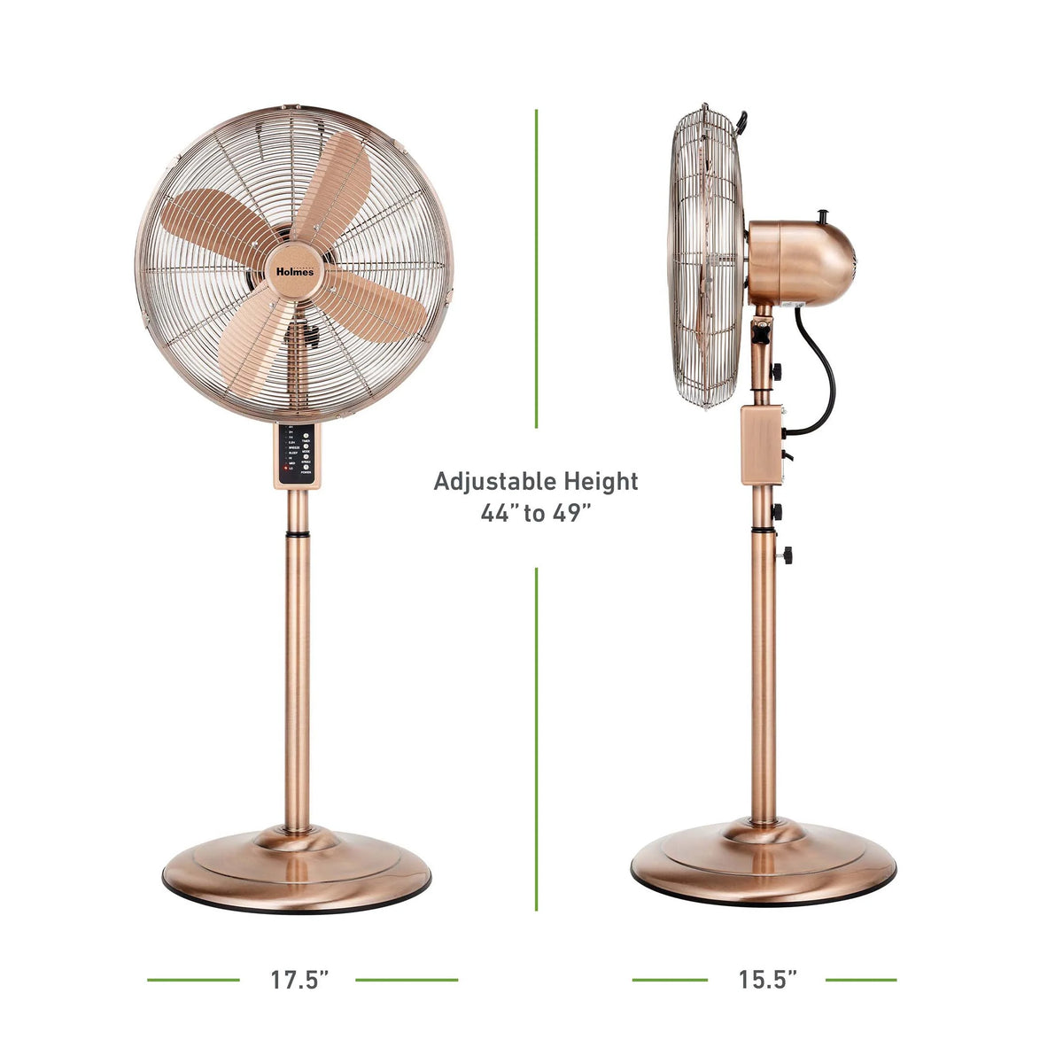 16" Digital Oscillating Metal Stand Fan A27891