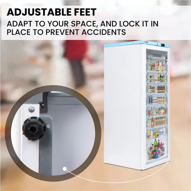12.7cu.ft. Commercial Refrigerator with Glass Door H97235
