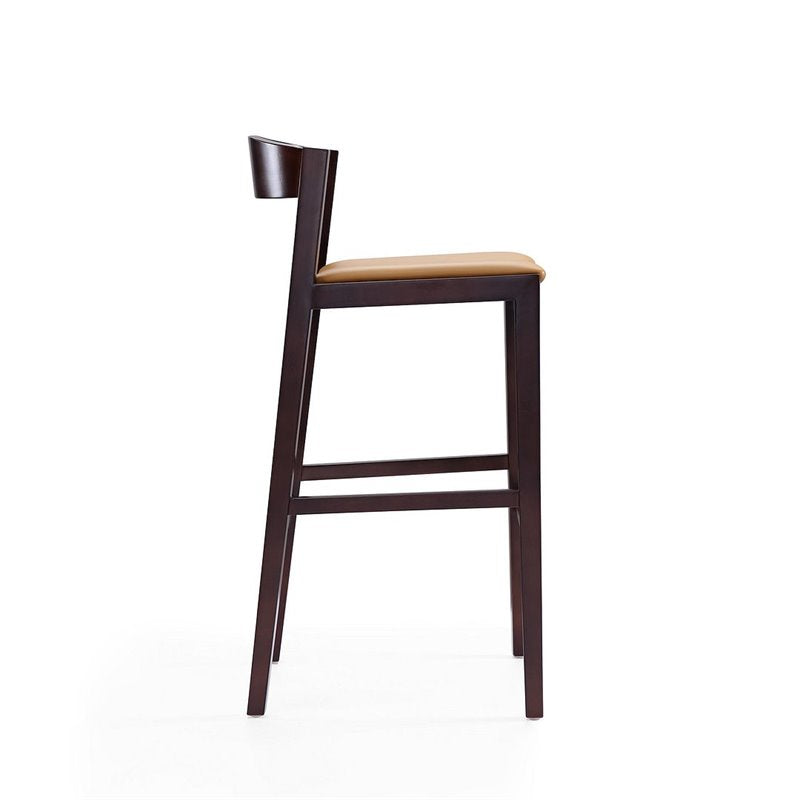 Faux Leather Barstool Set of 2 X82361