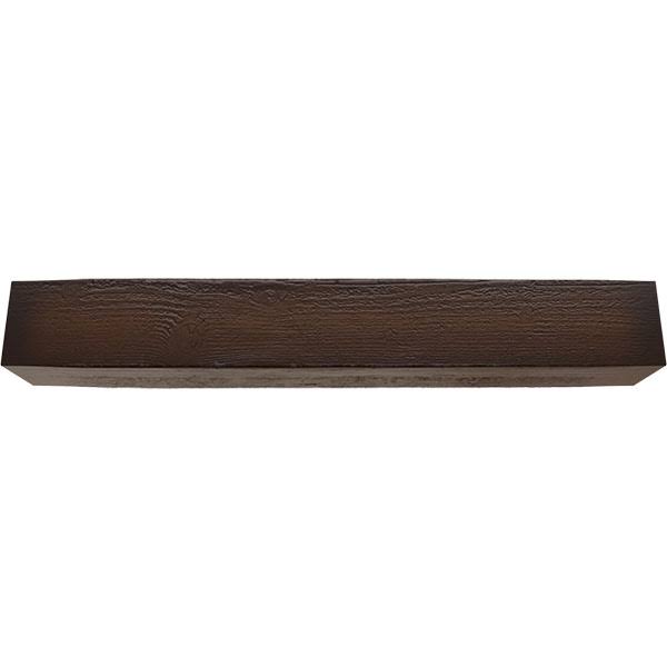 Rough Sawn Faux Wood Fireplace Mantel M9341