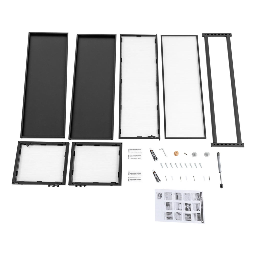 Black Wall Mount Storage Cabinet C81754