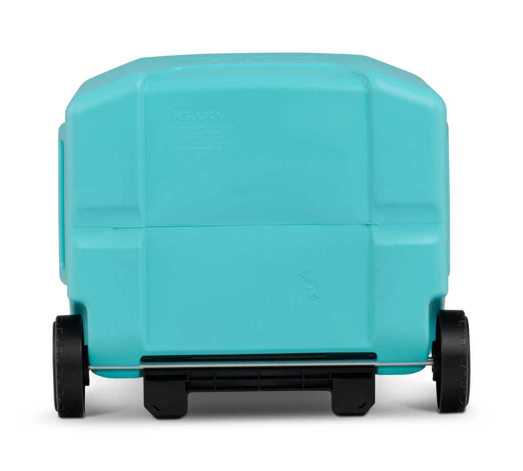 16 QT. Aquamarine Hard Sided Roller Cooler U823151