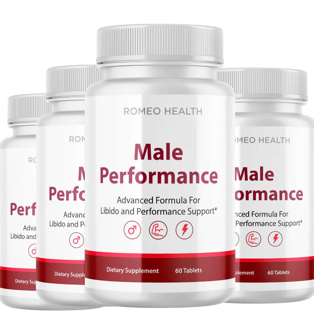 4 Bottles Male Performance 60 Capsules K27266