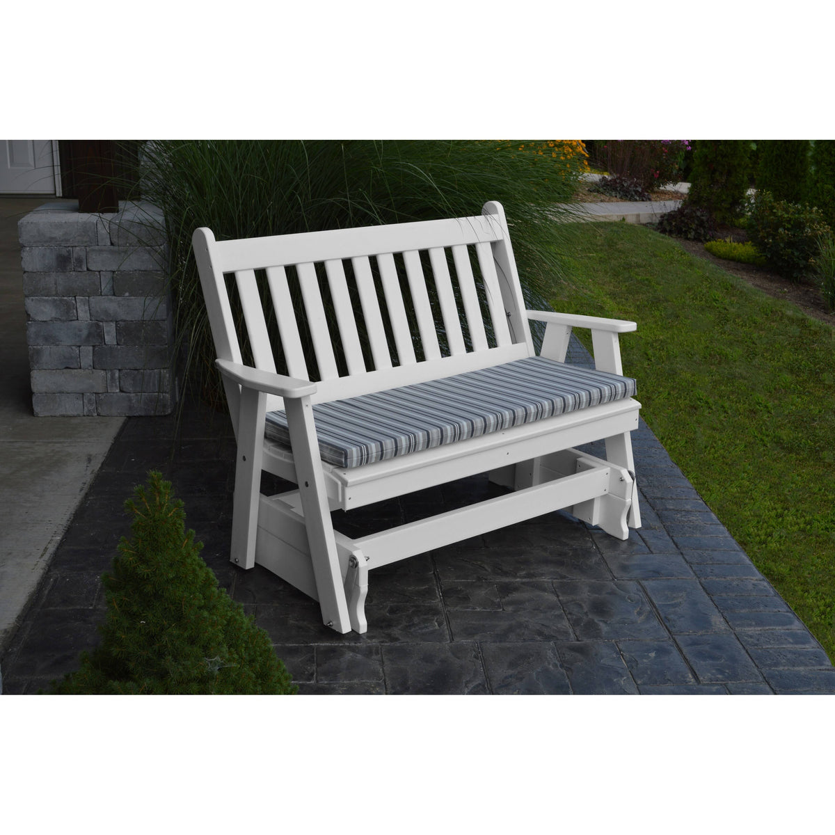 Dark Gray Traditional English Glider Q4913