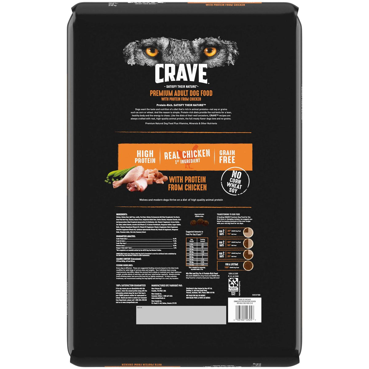 Grain Free Adult Dry Dog Food with Protein N878970