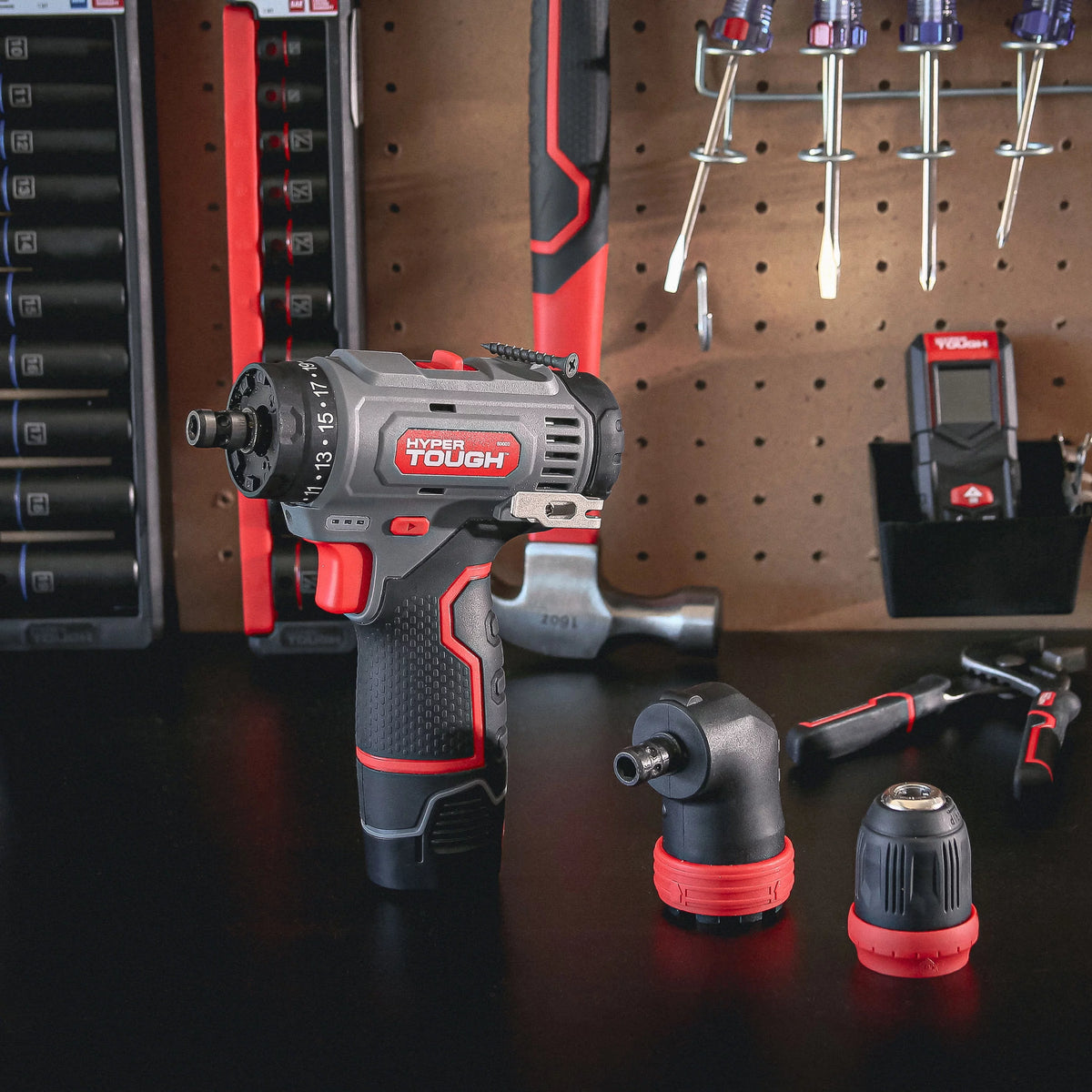 12V Max Lithium-Ion 3-in-1 Multi-Head Power Drill Set with Battery and Charger I716