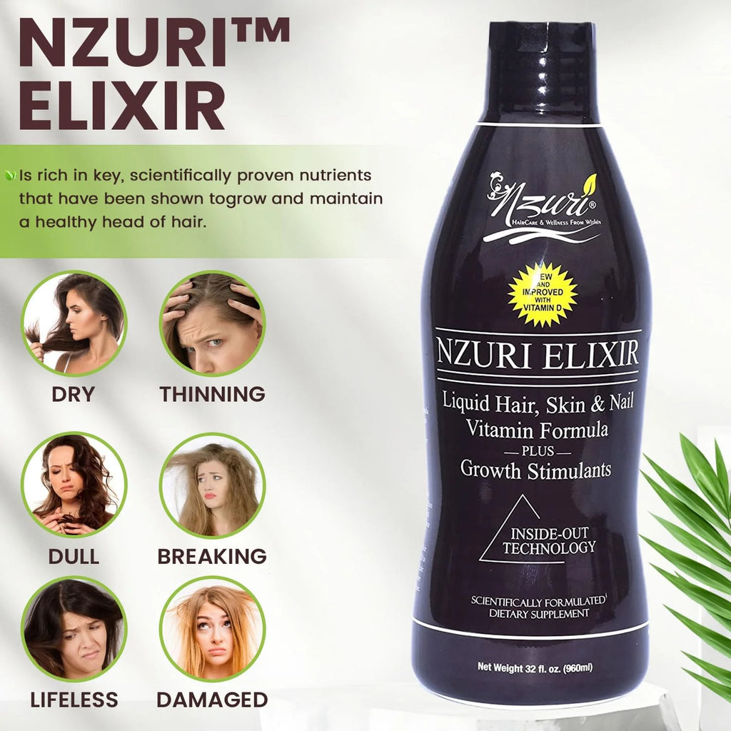 Hair Skin and Nails Vitamins with Biotin, Folate, and Vitamin D, 32 oz W937