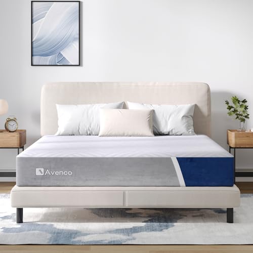 Queen Size 12 inch Gel Memory Foam Medium Firm Mattress A355073