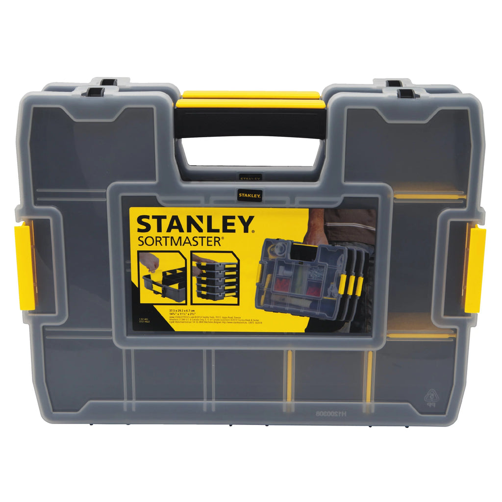 Yellow Tool Box and Tool Organizer J7098
