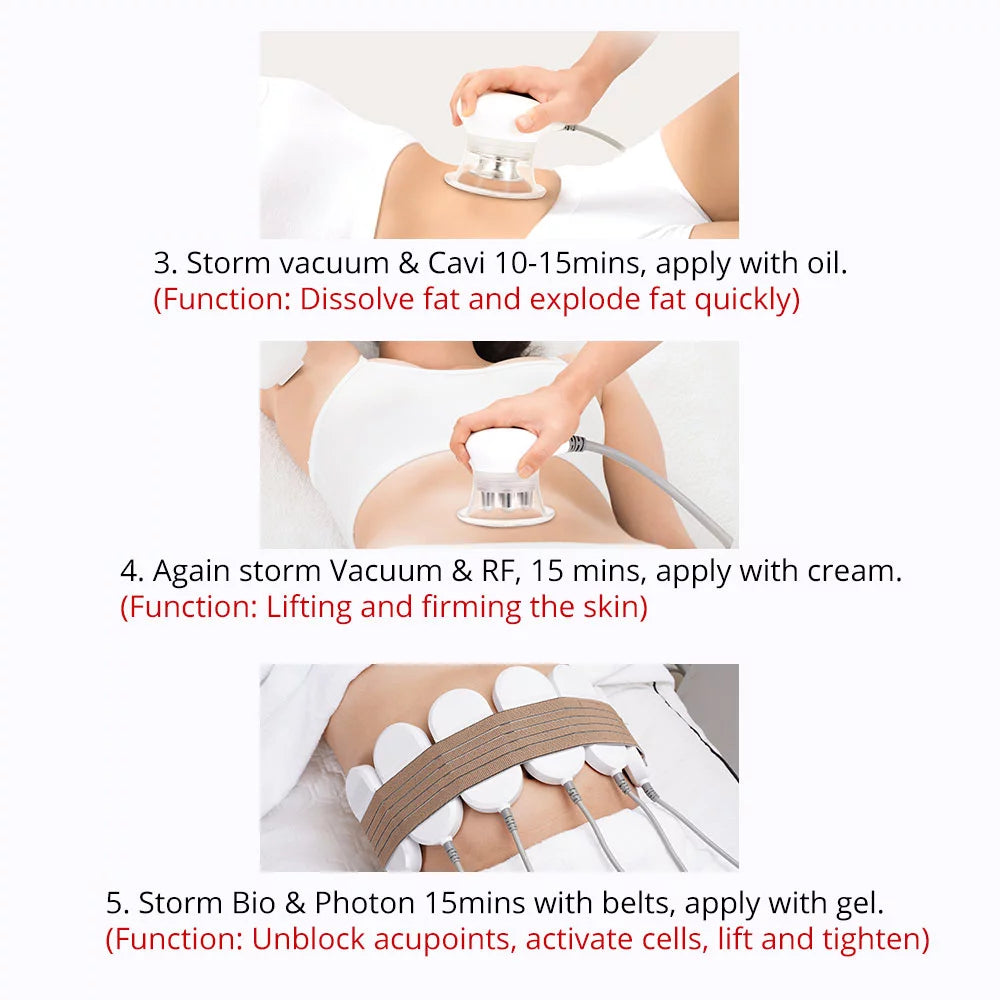 40K Cavitation RF Vacuum Photon Skin Care Machine J449472