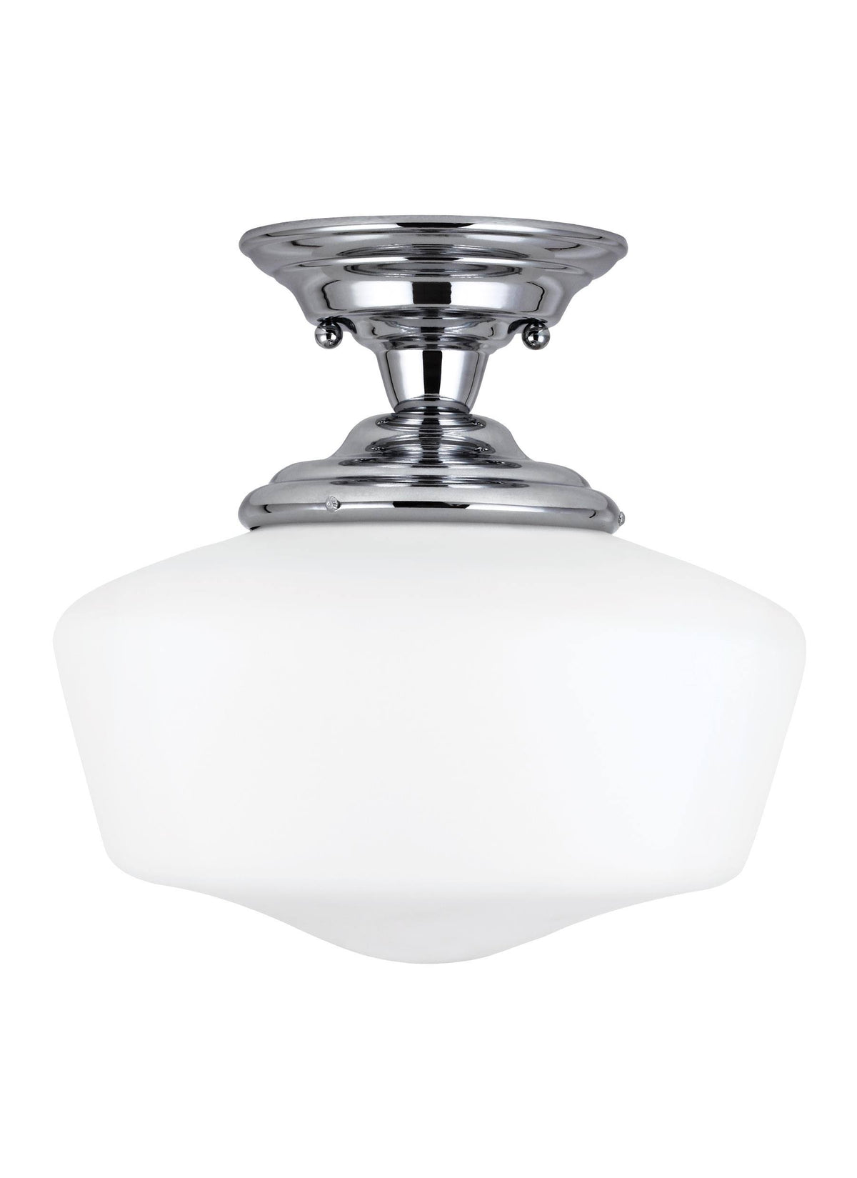 Chrome Semi Flush Mount Light R217809