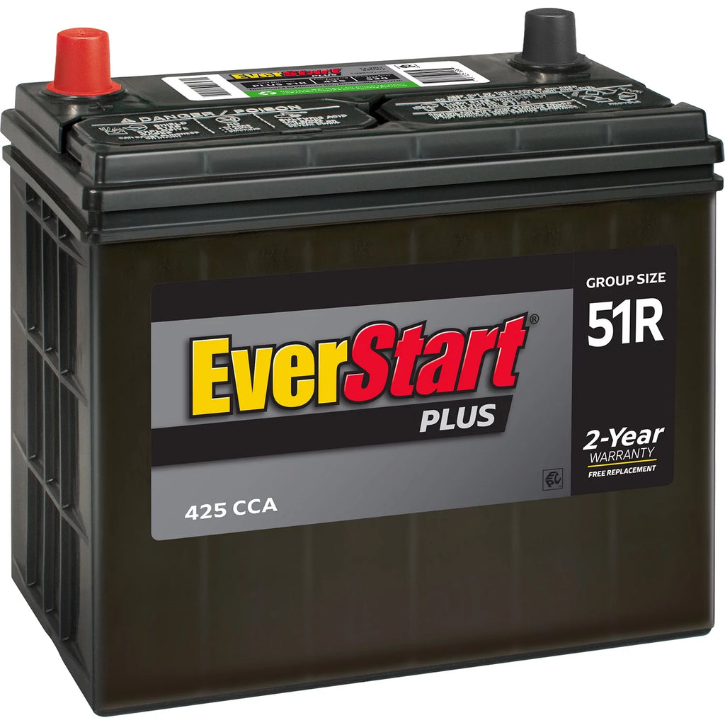 Lead Acid Automotive Battery Group Size 51R 12 Volt 425 CCA H138