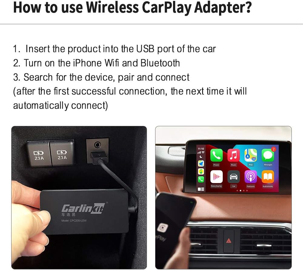 Wireless CarPlay Dongle Adapter T191937