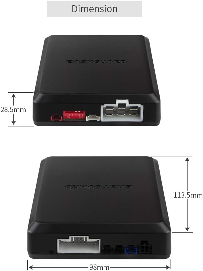 Rolling Code Universal PKE Car Alarm System G67158