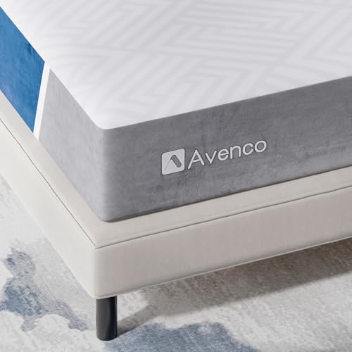 Queen Size 12 inch Gel Memory Foam Medium Firm Mattress A355073