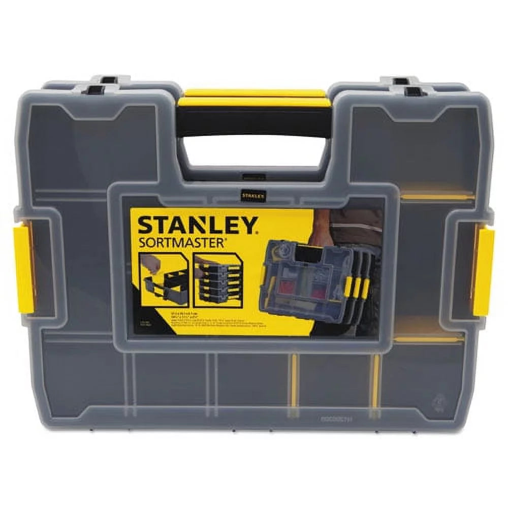 Yellow Tool Box and Tool Organizer J7098