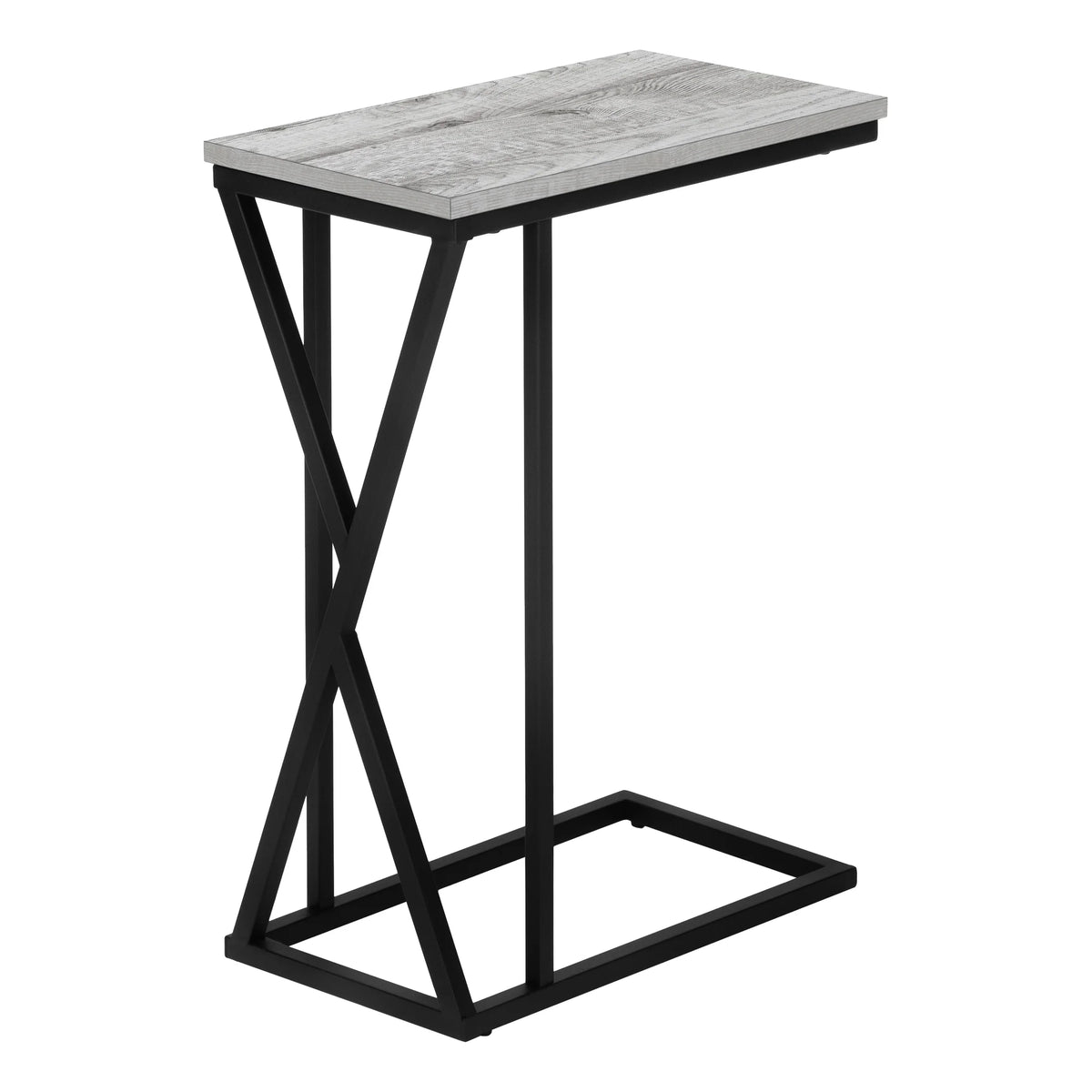 C-shaped Metal Accent Table Z25197