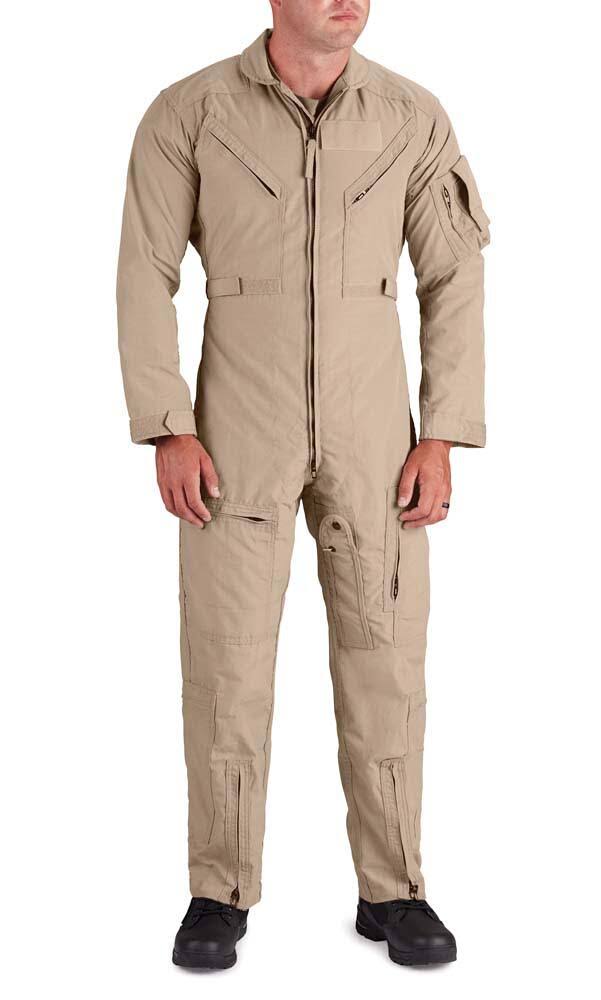 Tan Aramid Flight Suit T4582