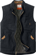 Black Medium Canvas Trail Vest Q195094