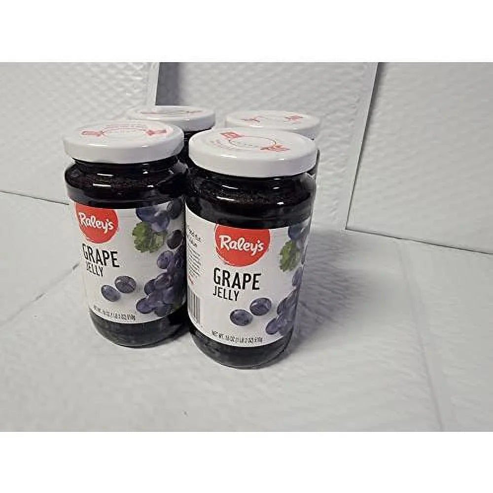 Grape Jelly 18 Ounces Pack Of 4 Glass Jars C9446