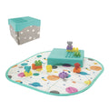 14-Piece Multicolor Building Blocks Activity Station Q3209