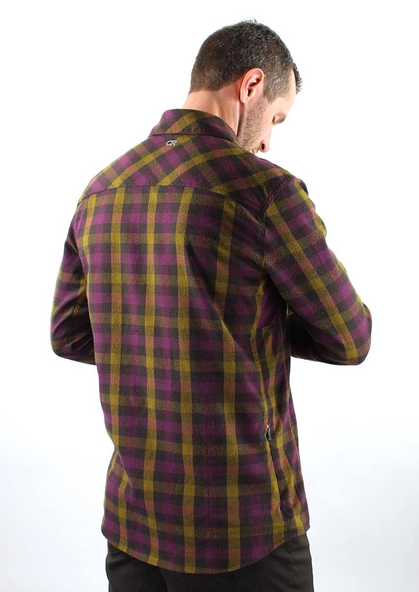 Lime Flannel Shirt H340