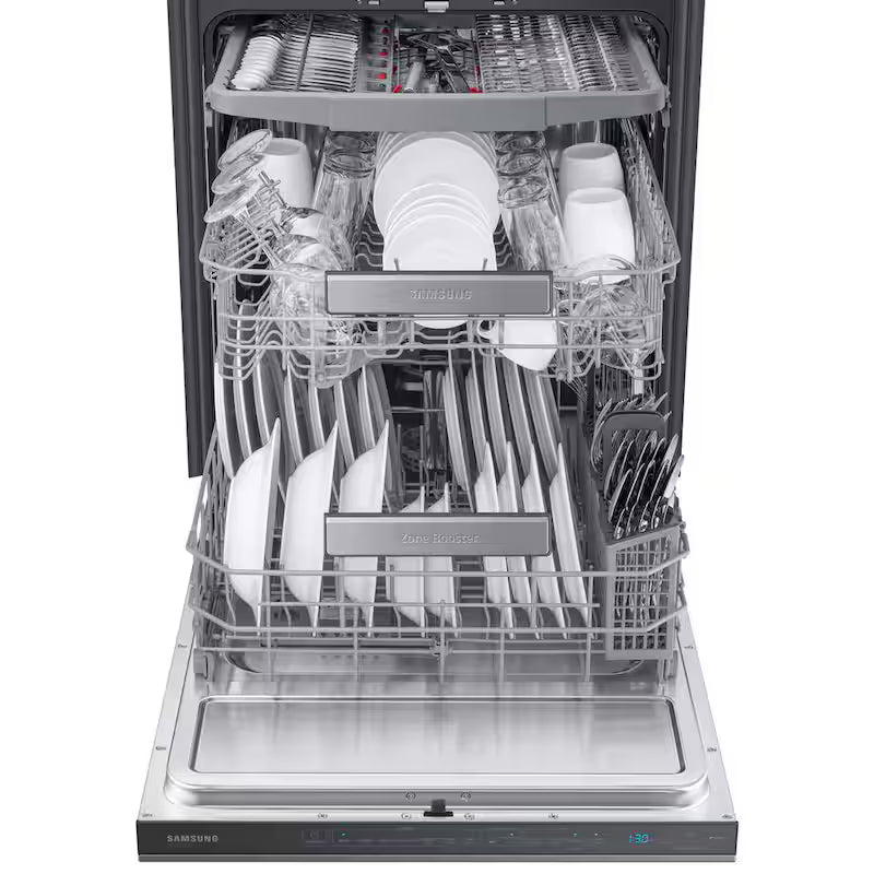 Black Stainless Steel Dishwasher with 3rd Rack S151