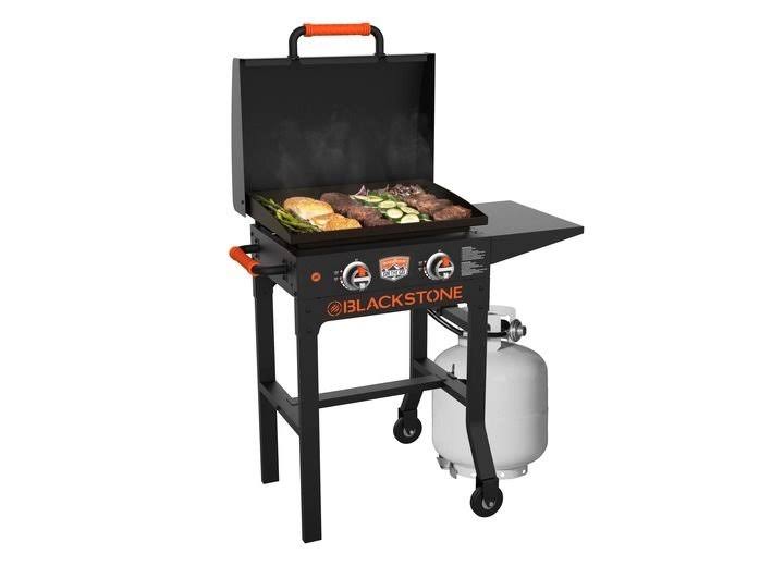 22x22 Cart Griddle with Hood K664