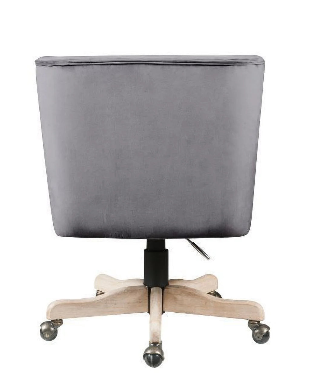Grey Velvet Office Chair M972