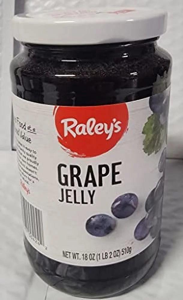 Grape Jelly 18 Ounces Pack Of 4 Glass Jars C9446